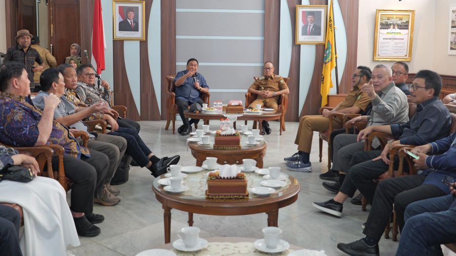 Gobel Temui Wali Kota Sukabumi Bahas Upaya Membangun Kemandirian Fiskal